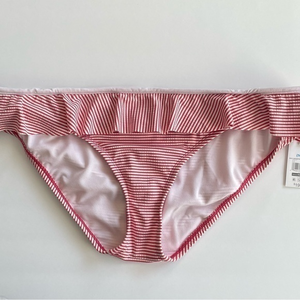 Time and Tru Women’s Striped Ruffle Bikini Bottoms Bathing Suit -‎ XL (16-18)